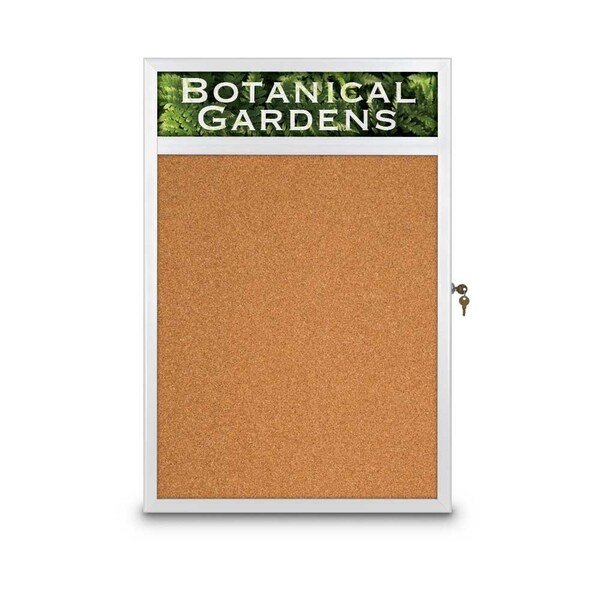 Open Faced Traditional Rounded Corkboard